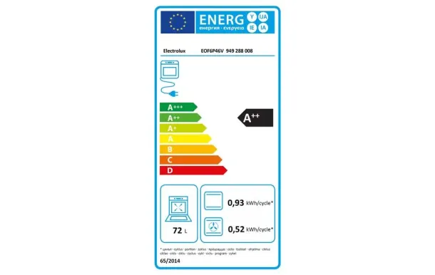 ELECTROLUX Four encastrable net EOF6P46V